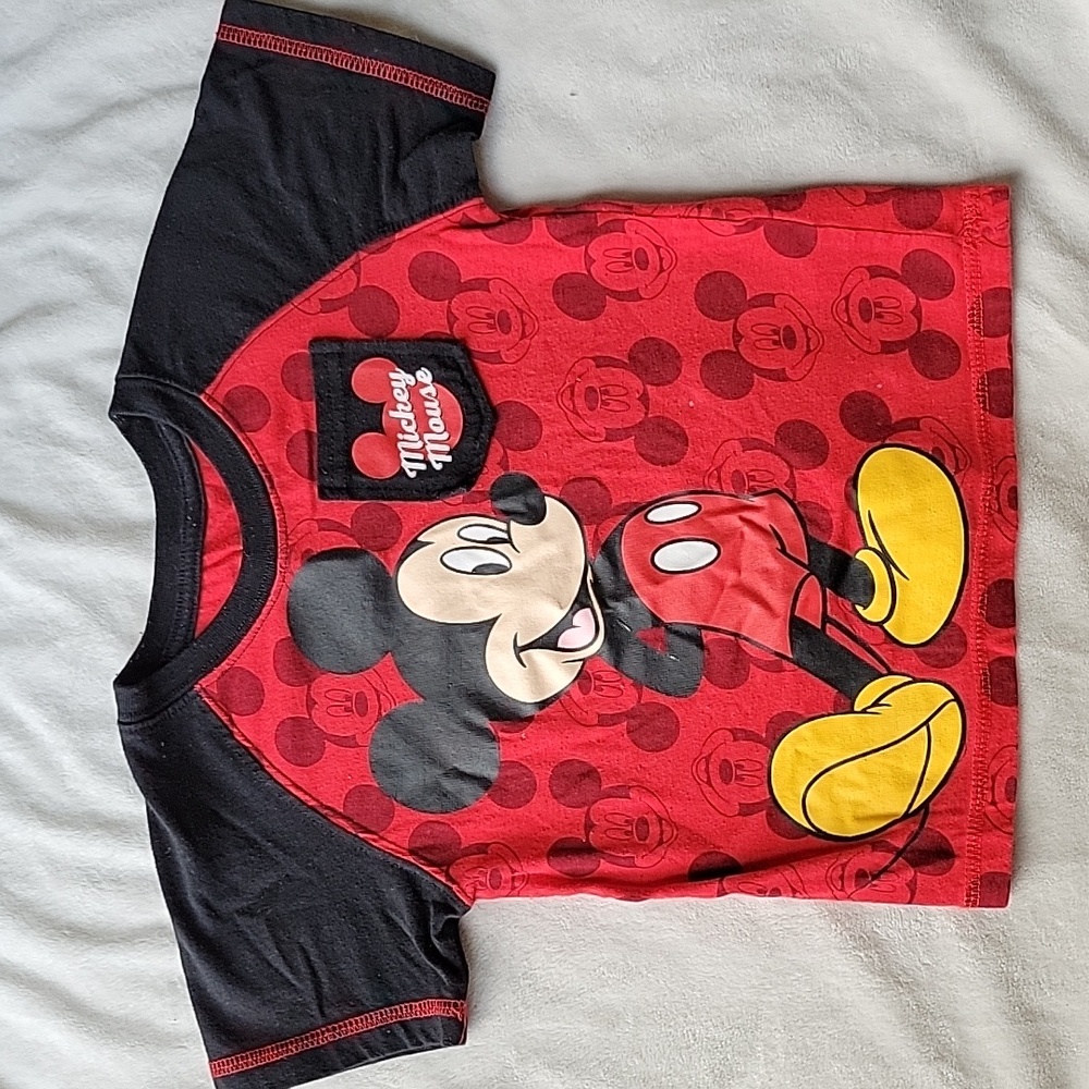 2T Mickey Mouse Pocket T-Shirt